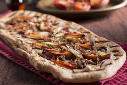 Nectarine Flat Bread Pizza