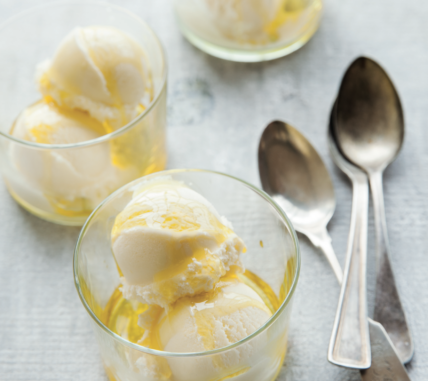 olive oil ice cream