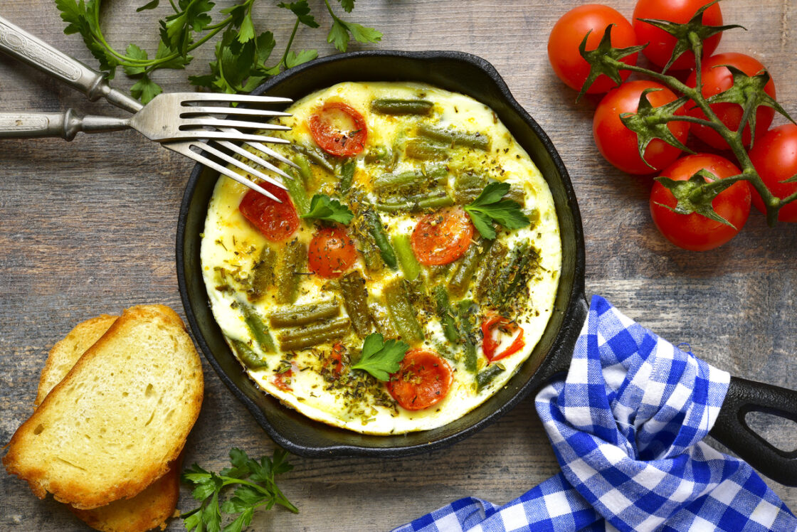 asparagus frittata