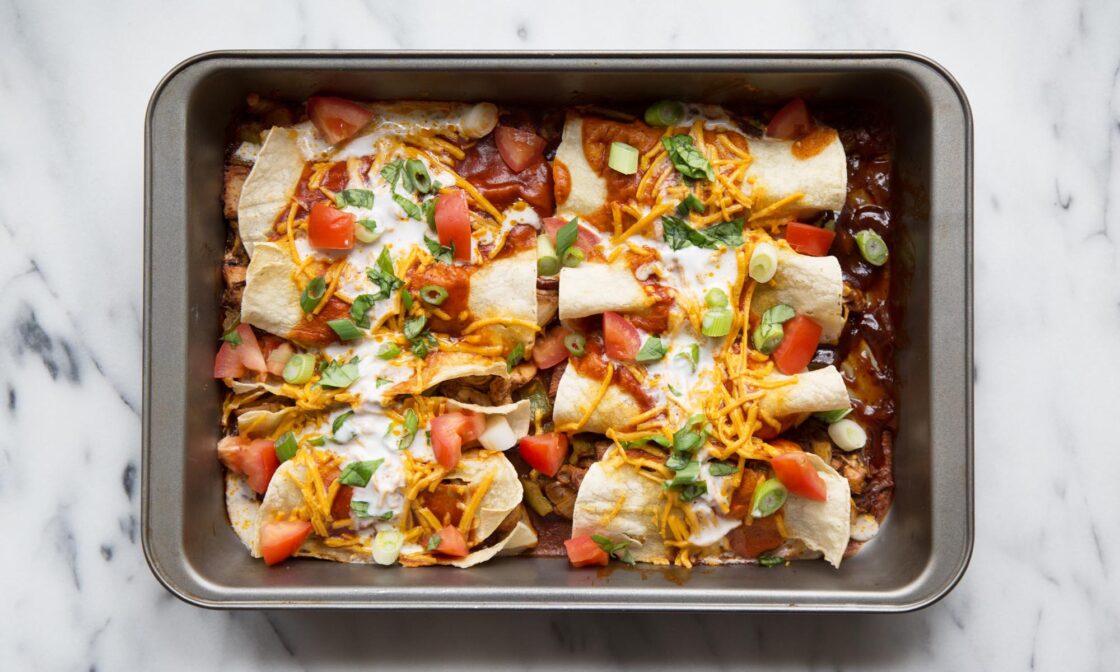 jackfruit enchiladas