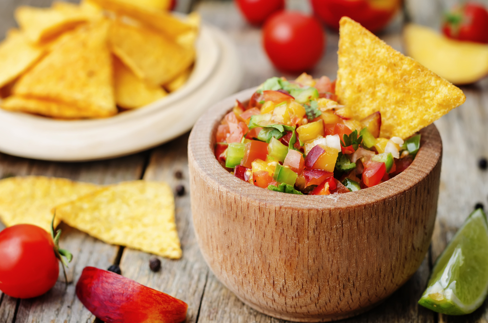 peach salsa