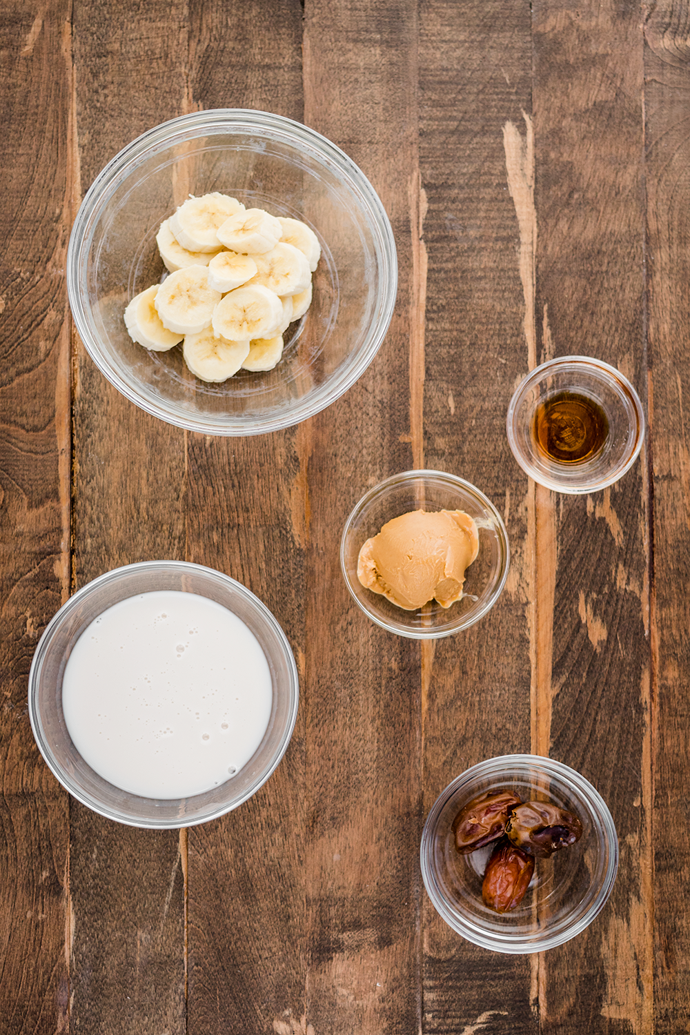 Peanut Butter Smoothie Ingredients