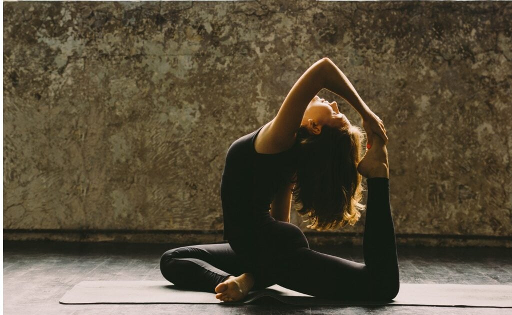 The link between tight hips and your emotions pigeon pose yoga