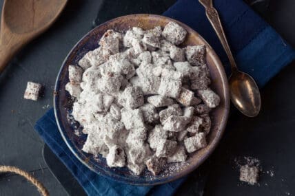 Homemade Puppy Chow Recipe with Dark Chocolate