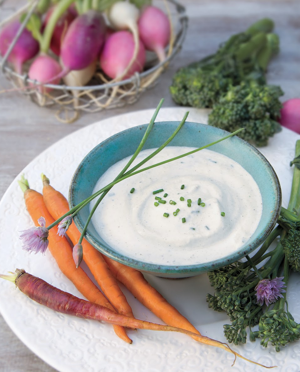 cauliflower ranch dip recipe