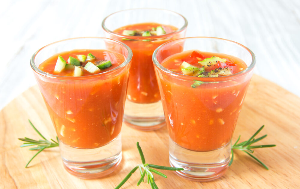 gazpacho verrine finger food recipes