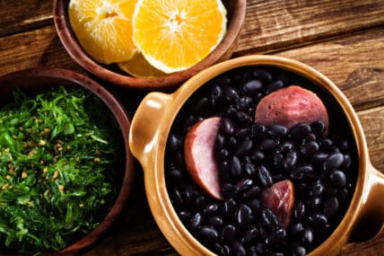 feijoada is a staple of a traditional brazilian diet