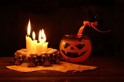 This Jack-O-Lantern cocktail recipe is a scream.