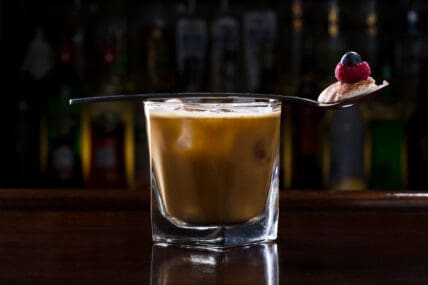 Boozy coffee and hot chocolate is wonderful.