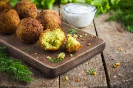 fava bean patty