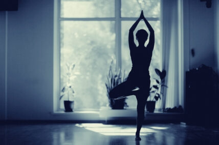 yoga at home