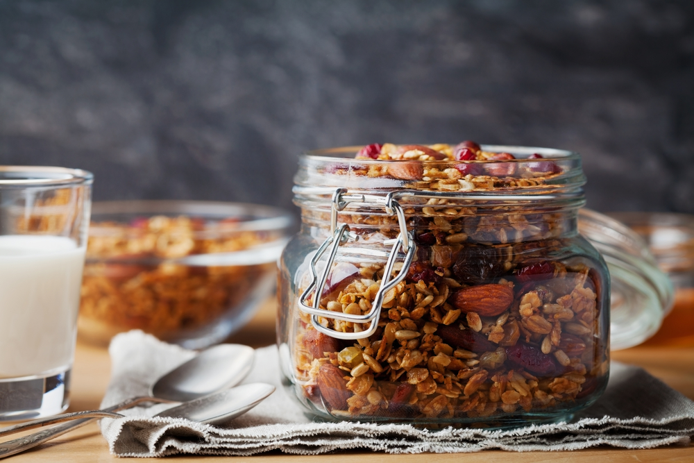 iron-rich granola