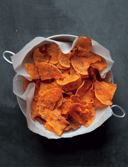 Butternut Squash Veggie Chips Recipe With Herbes de Provence