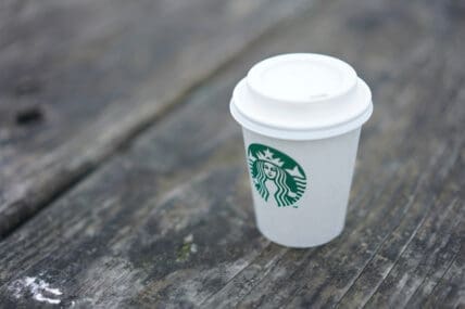 Starbucks McDonald's Compostable Cup