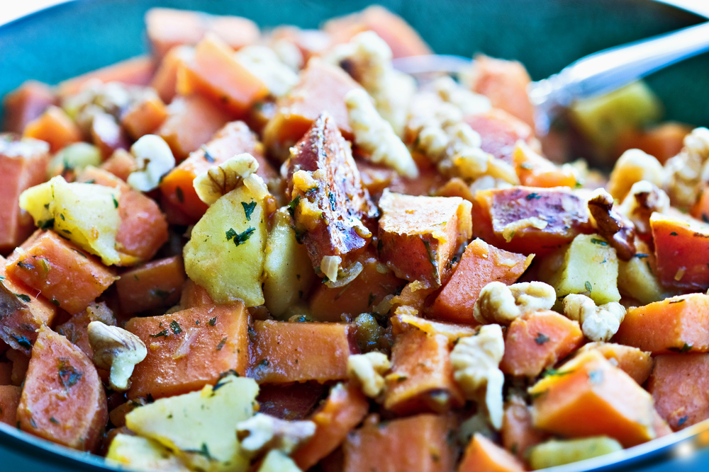Vegan sweet potato salad recipe