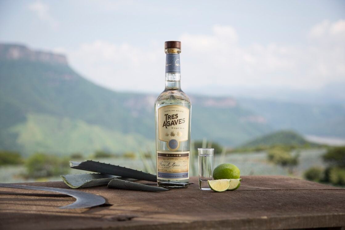 image of Tres Agaves tequila, just the thing for a boozy brunch with sustainable cocktails