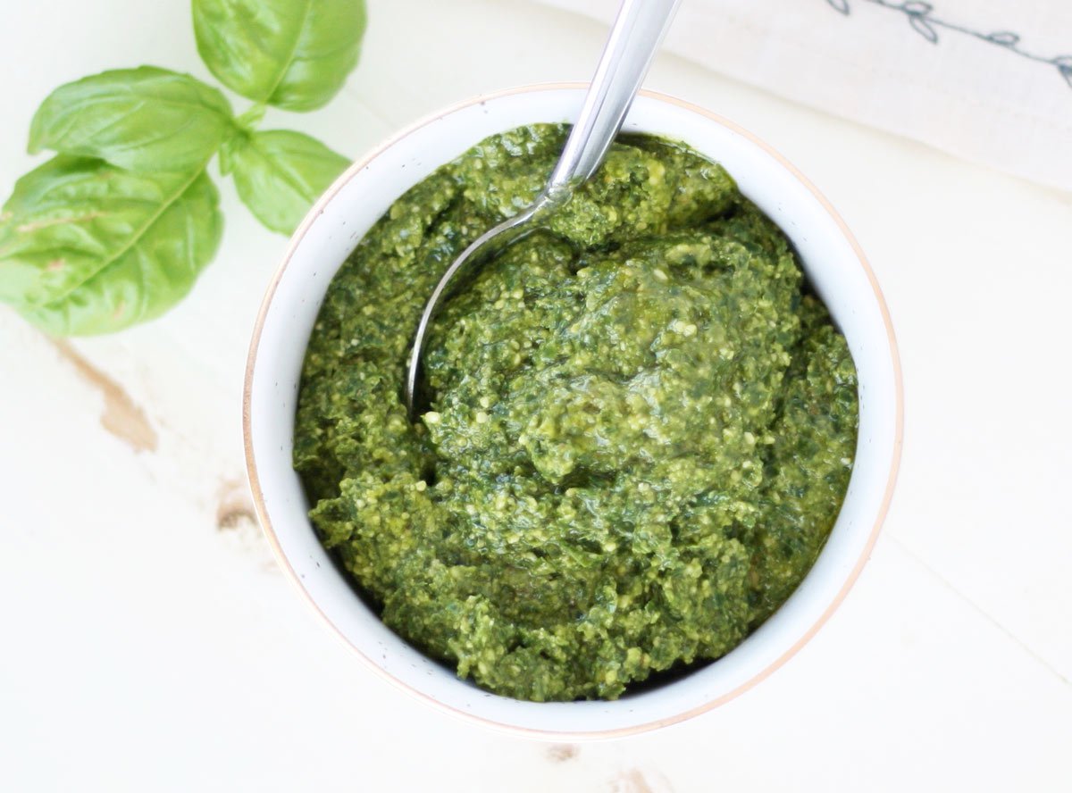Make This 5-Ingredient Plant-Based Pesto in Less Than 5 Minutes - Organic Authority