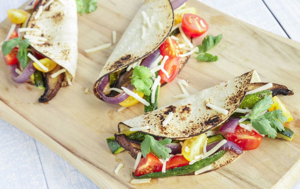 vegetarian tacos