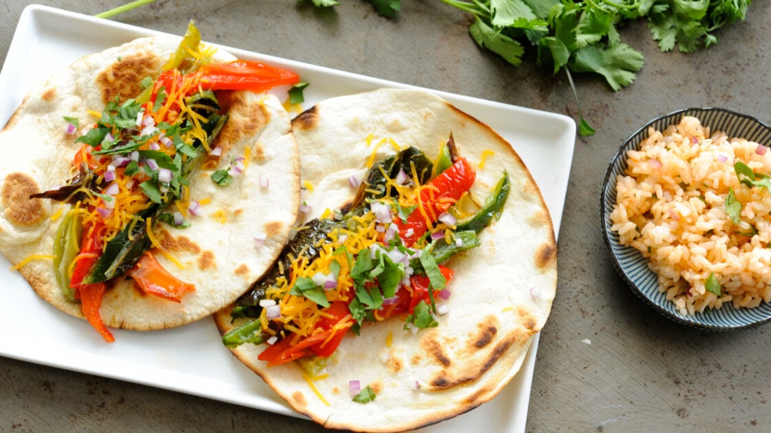 vegetarian tacos