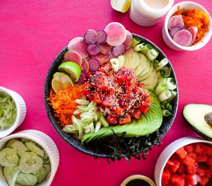 Chef Bai's Watermelon Poke Bowl