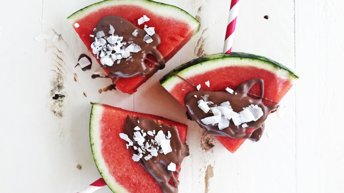 watermelon popsicles