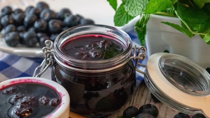 Summer Fruit Recipes Blueberry Jam Unsplash