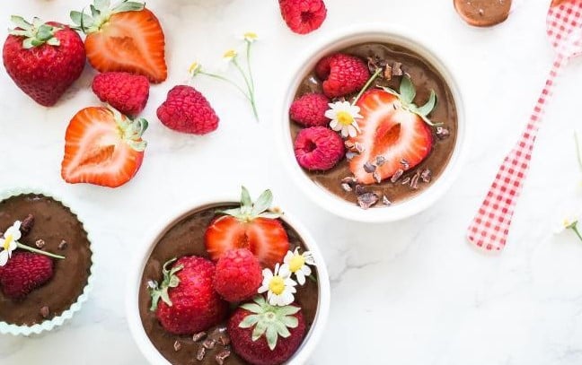 Chia Pudding with Raspberry, Wiki Commons