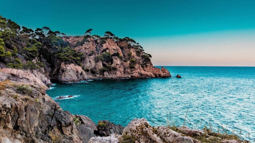 Coastline in Spain Unsplash