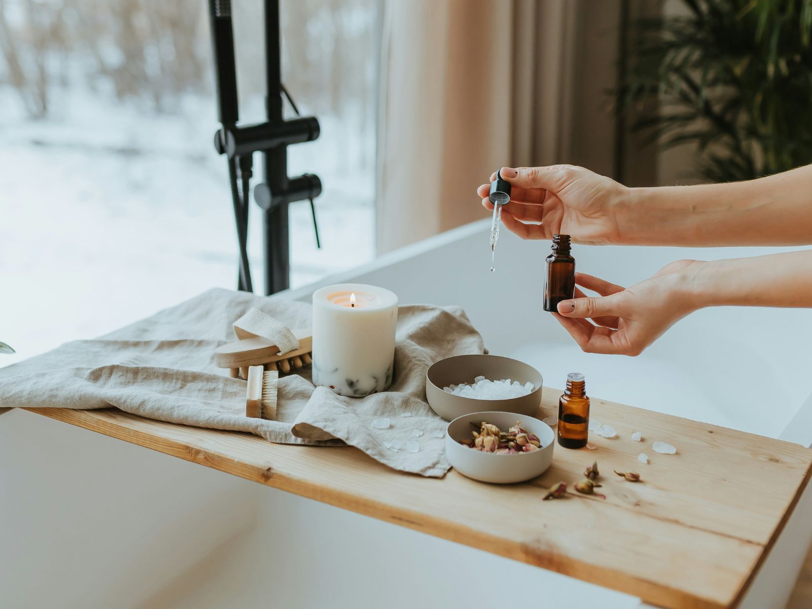 Epsom Salt Bath Benefits Weight Unsplash