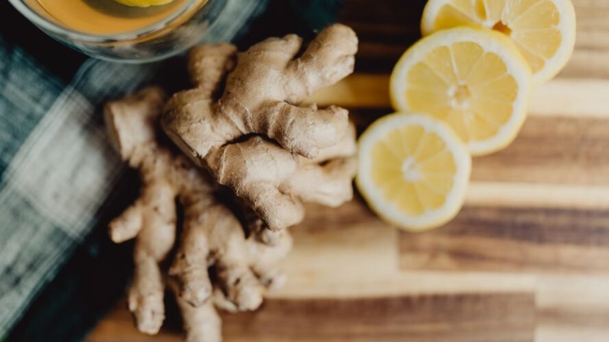 natural ways to aid muscle recovery Ginger Supplements Unsplash