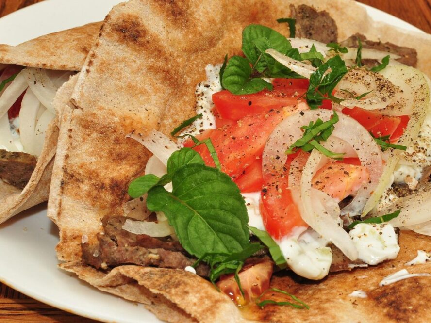 Healthy Dorm Room Recipes Hummus Wraps, Gyro Google Images