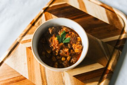 chili with butternut squash
