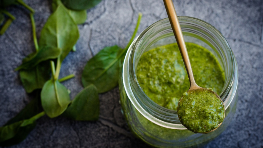 Pesto for Pesto Basil Google Commons