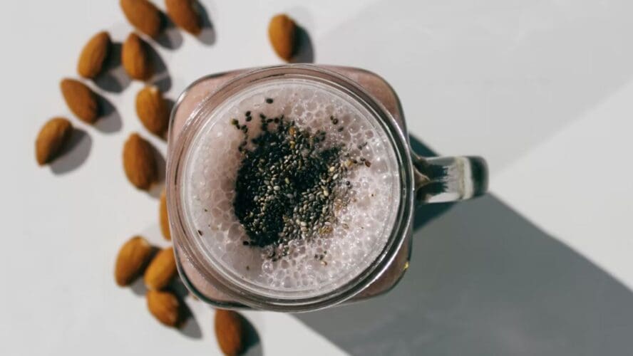 Smoothie with Almonds Unsplash