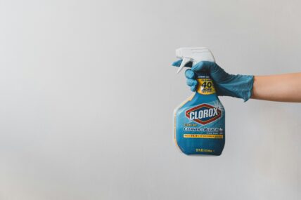 Image of Clorox cleaner, a brand of bleach-based cleaner