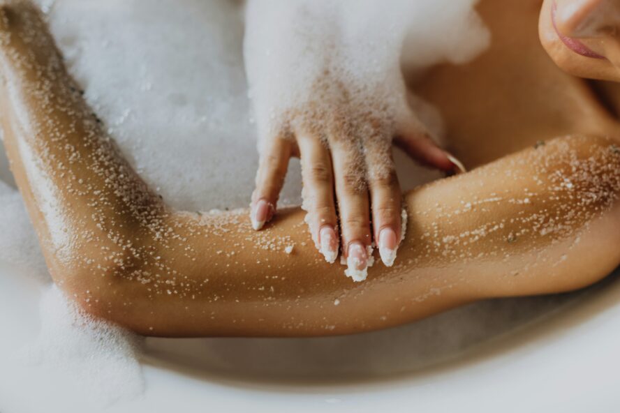 Almond Body Scrub Unsplash