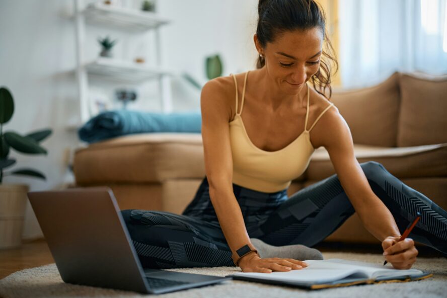 winter workout motivation planning getty images unsplash