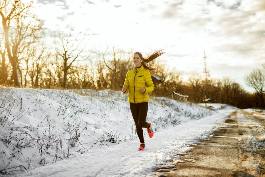 running in winter getty images unsplash