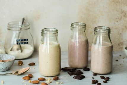 Store-Bought Almond Milk Unsplash