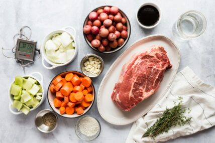 pot roast with potatoes thermopro unsplash
