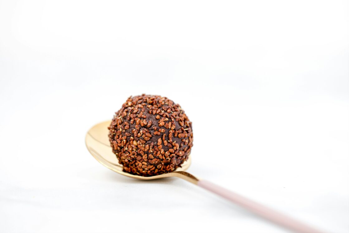 chia seed recipe energy balls with coffee