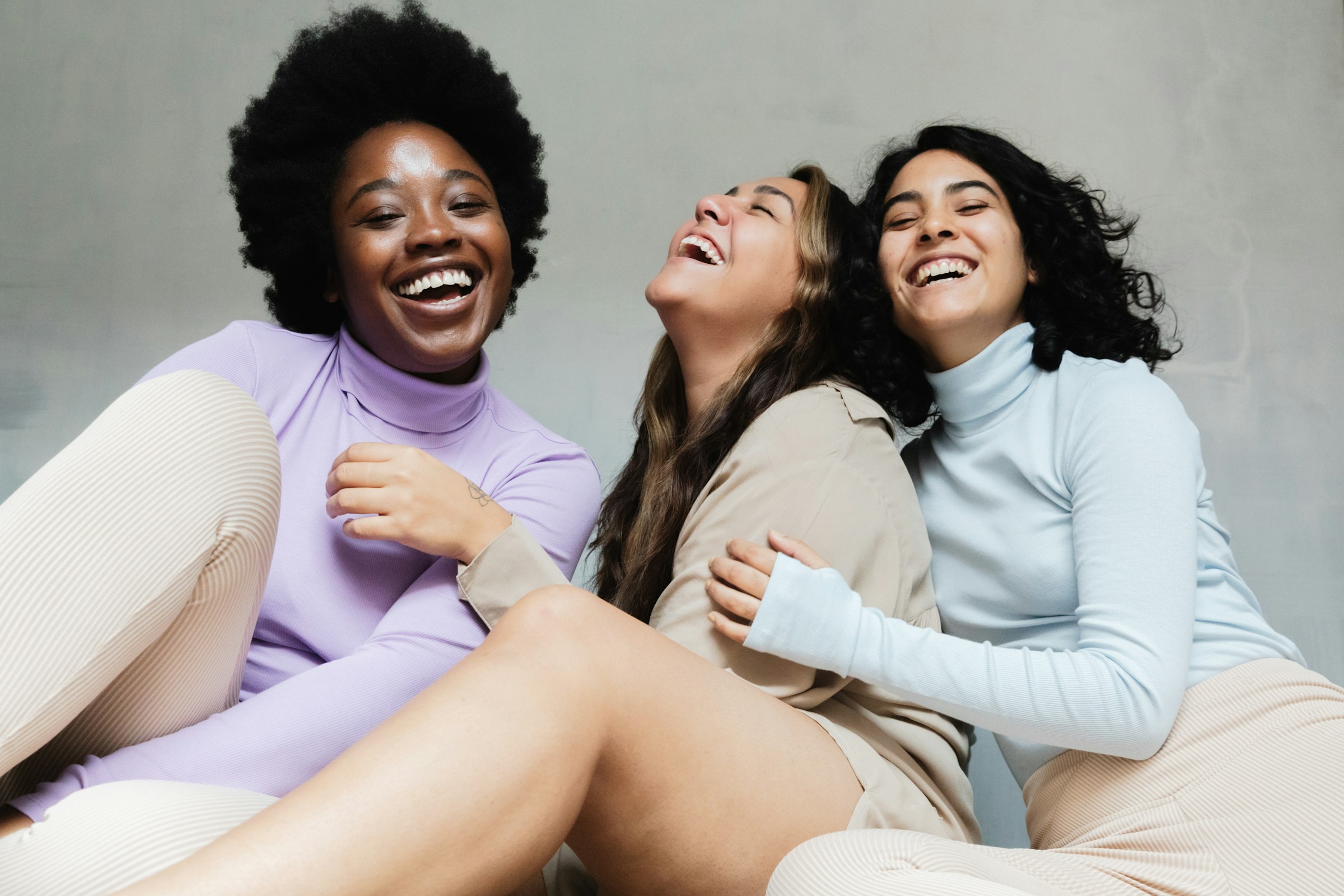 women laughing