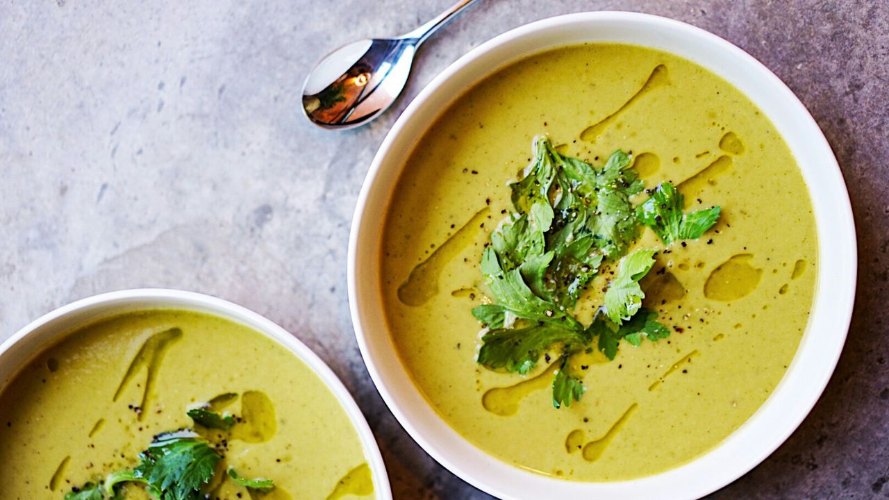 Honeydew and Mint Cold Soup Unsplash