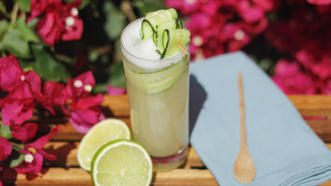 Cucumber Tom Collins Unsplash