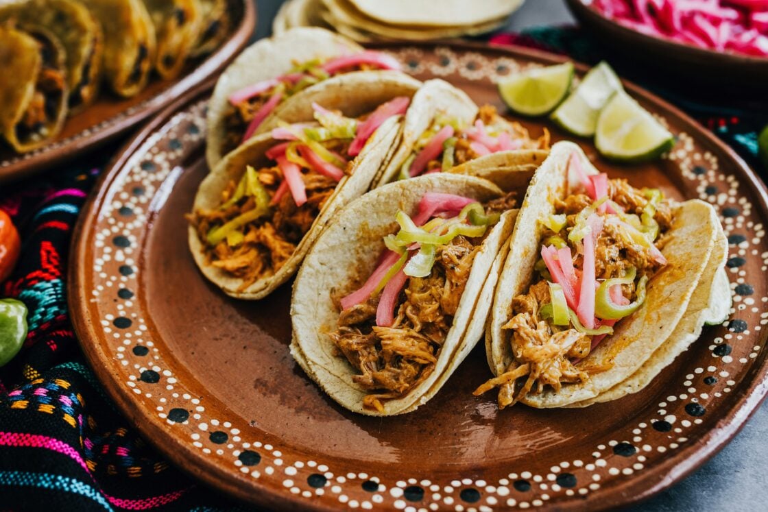 image of white corn tortilla tacos, for Better white carb swap outs