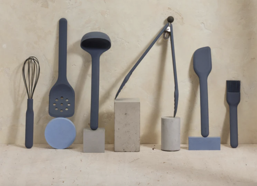 Image of Our Place silicone Utensil Essentials set, displayed beautifully.