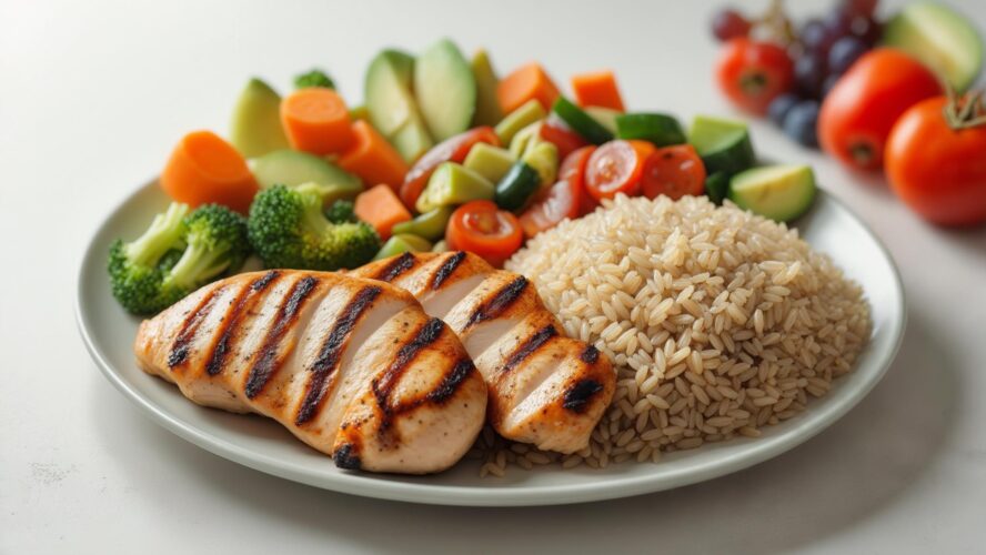 2000 calorie meal plan high protein