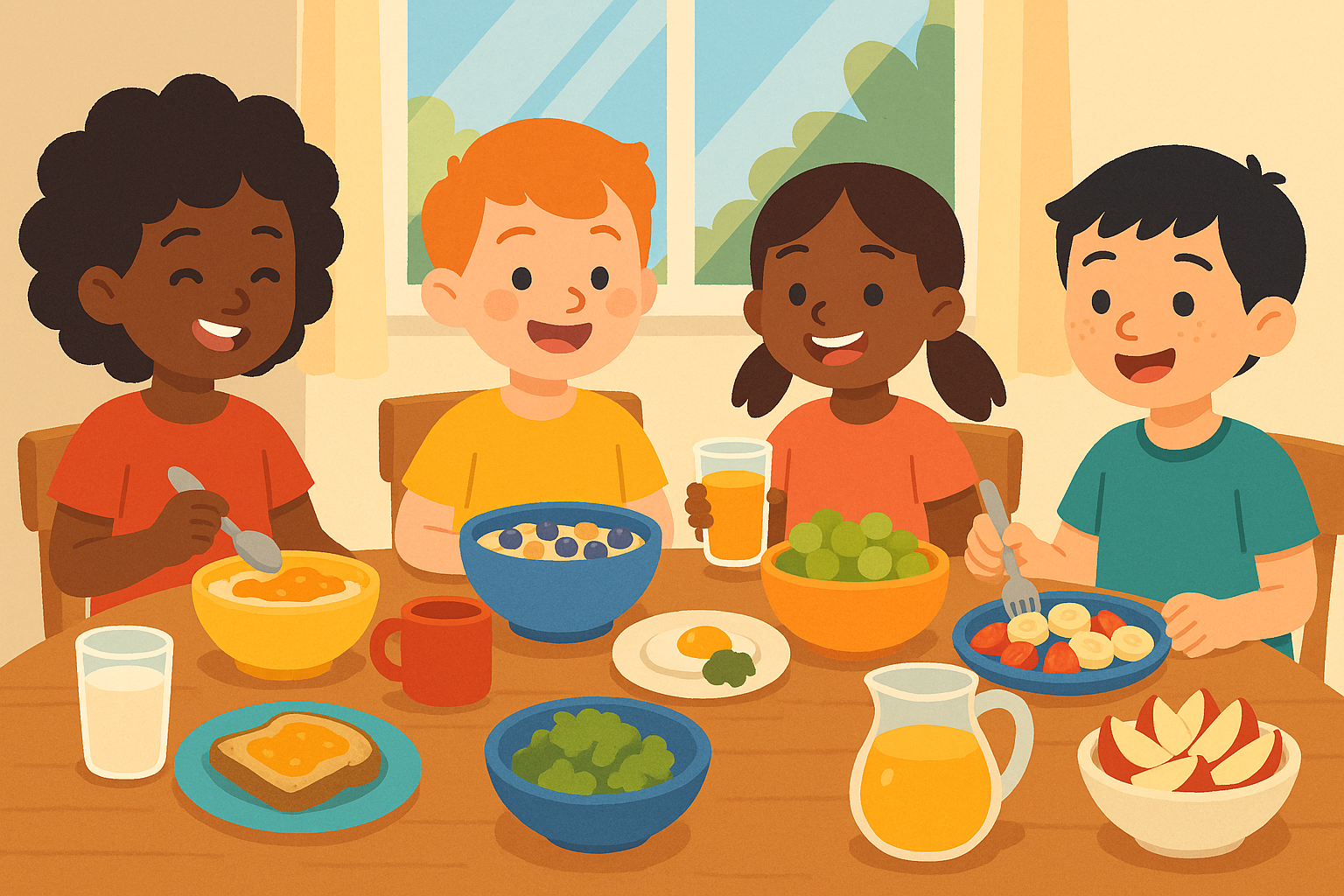 Brain-based meal planning for children