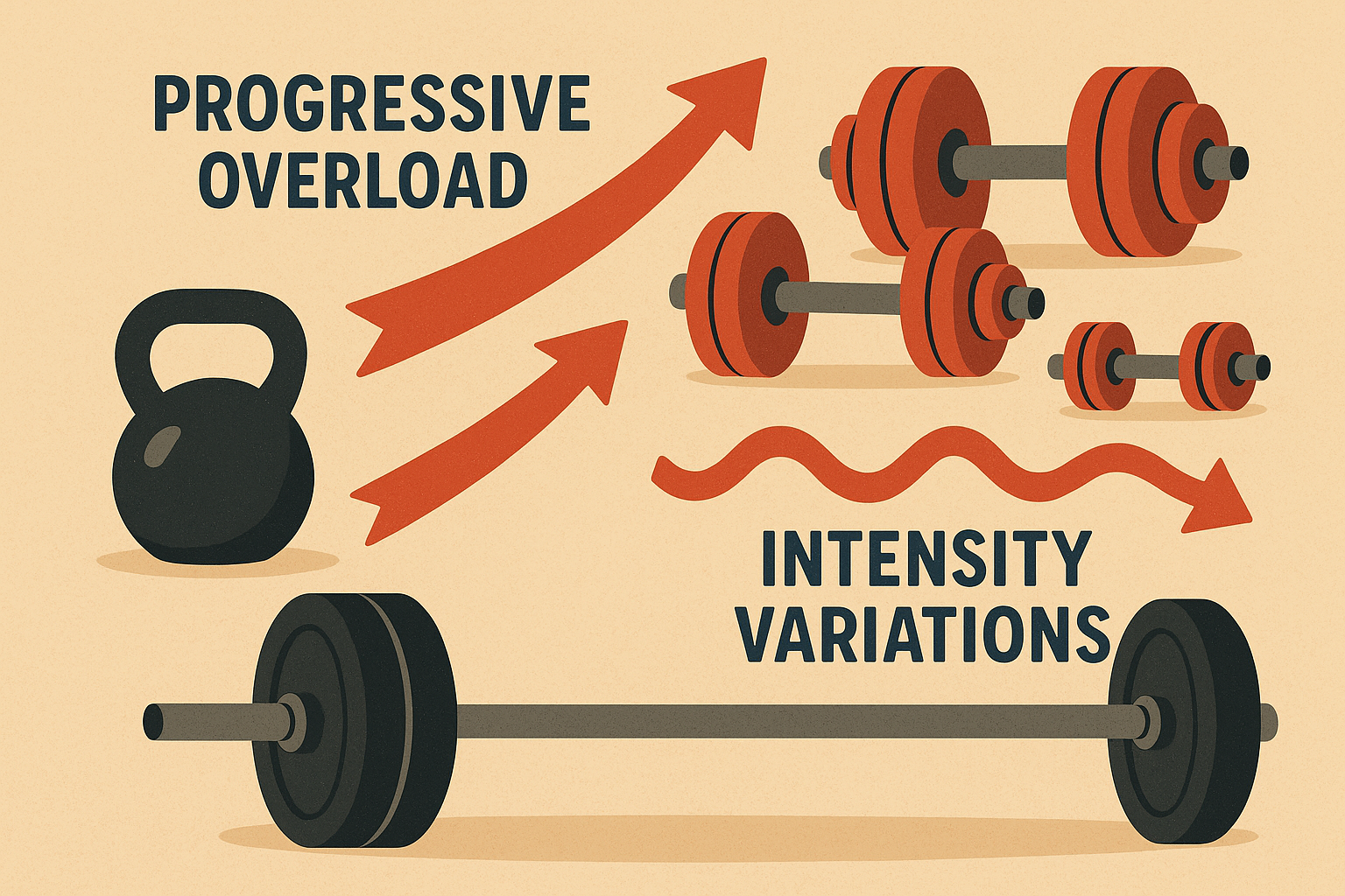 Strategic training variations for maximum metabolic impact