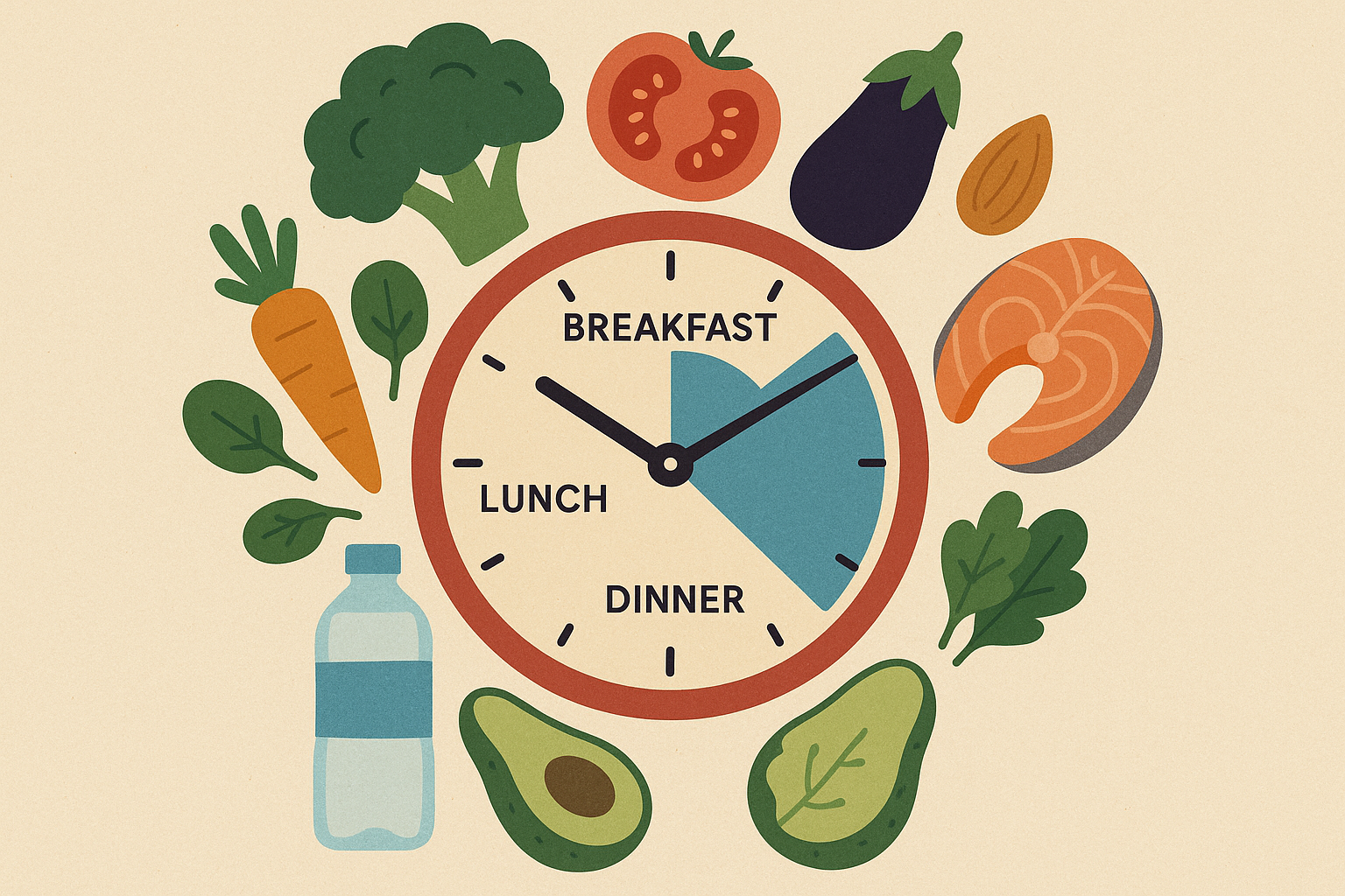Circadian rhythm and sodium processing timing